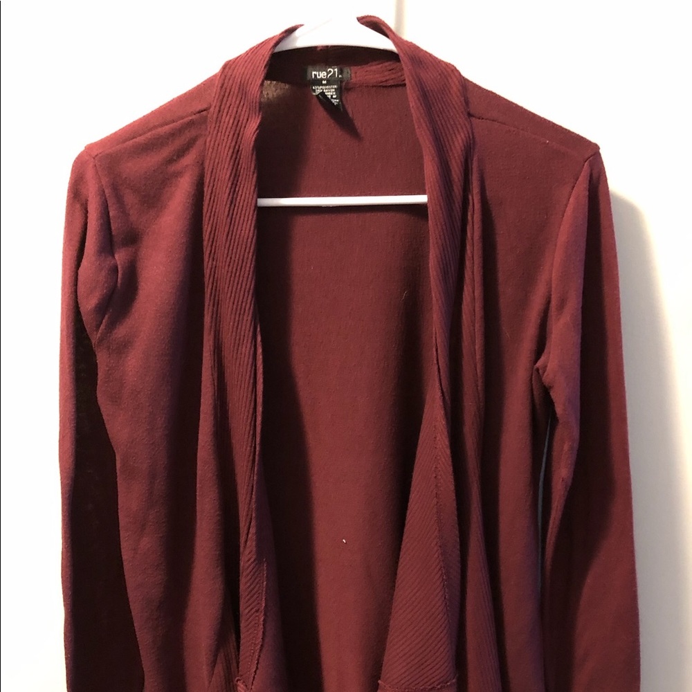 Open Front Knit Jacket - image 1